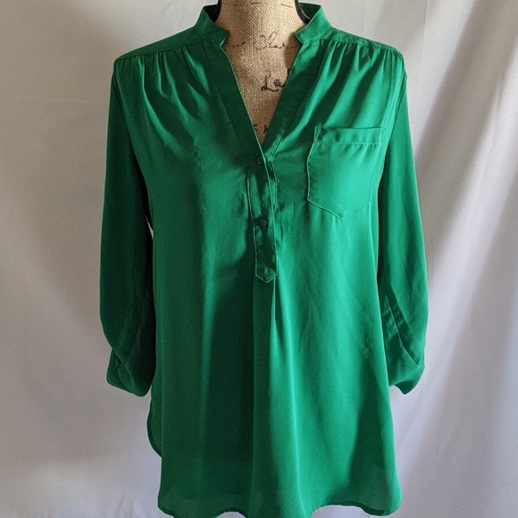 41 Hawthorn Tops - 41 Hawthorn Green Shirt Medium